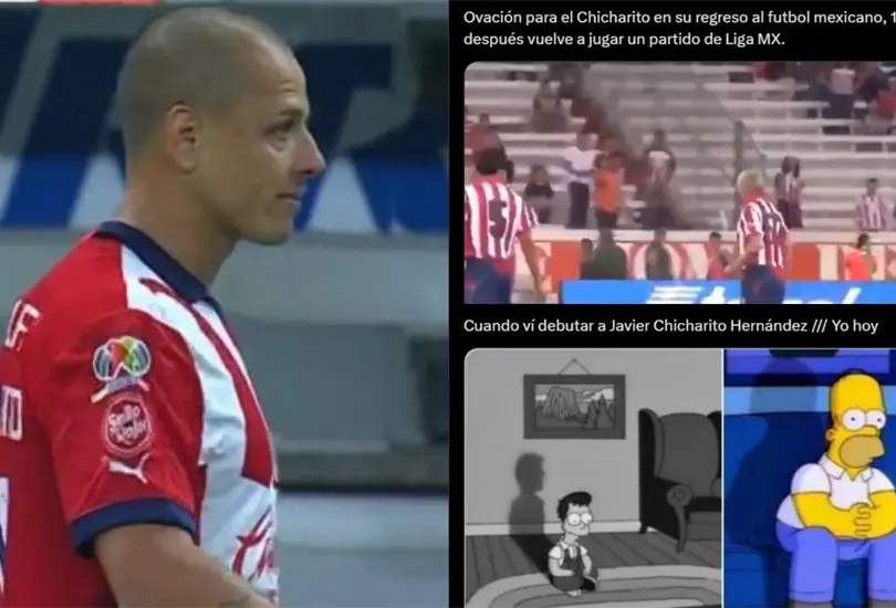 Javier Chicharito Hern&aacute;ndez regres&oacute; a las canchas de la Liga MX.