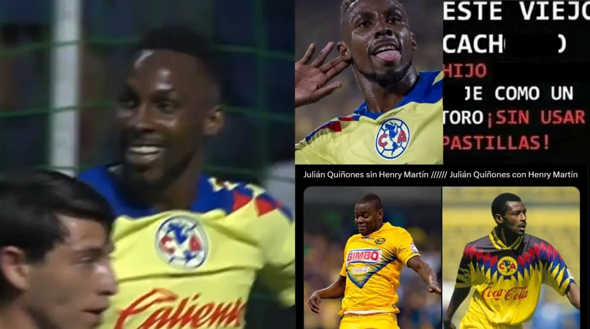 Julián Quiñones ha metido cuatro goles en el América vs Cruz Azul, aunque tres de ellos le fueron anulados de manera controversial, pero justa.