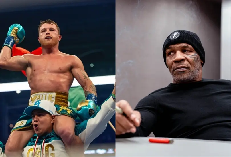 Mike Tyson se fue contra Sa&uacute;l Canelo &Aacute;lvarez.