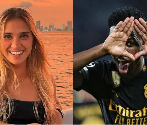 La respuesta de Nailea Vidrio a un posible romance con Vinícius Júnior