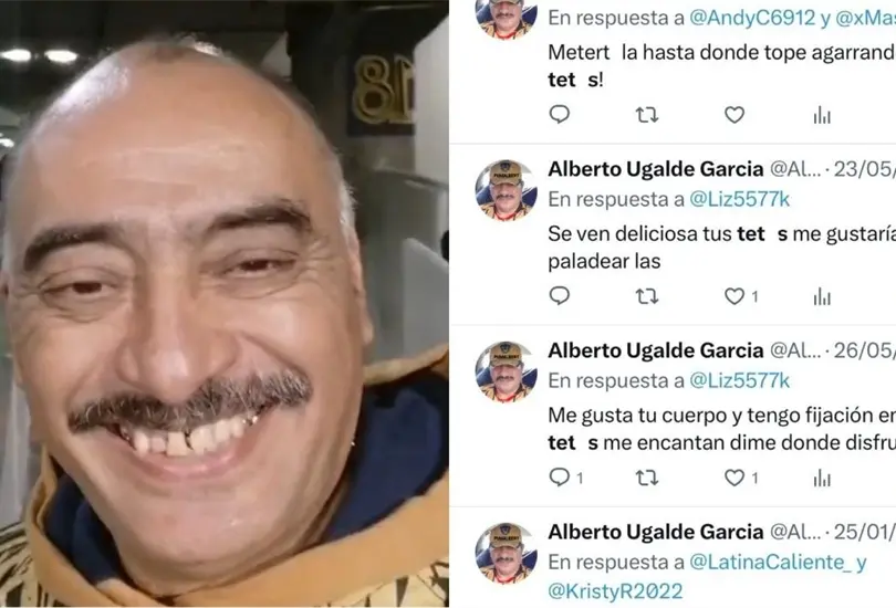 El aficionado universitario fue evidenciado en redes sociales por mensajes subidos de tono a varias mujeres. El aficionado universitario fue evidenciado en redes sociales por mensajes subidos de tono a varias mujeres.