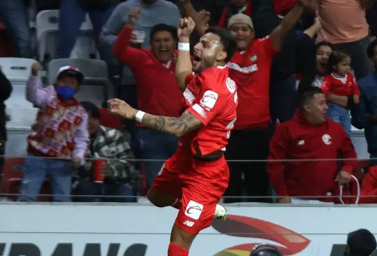 Alexis Vega debutó con gol en su regreso al Toluca.