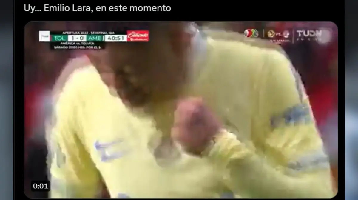 Emilio Lara se lleva los memes tras arruinar récord de Luis Malagón con América