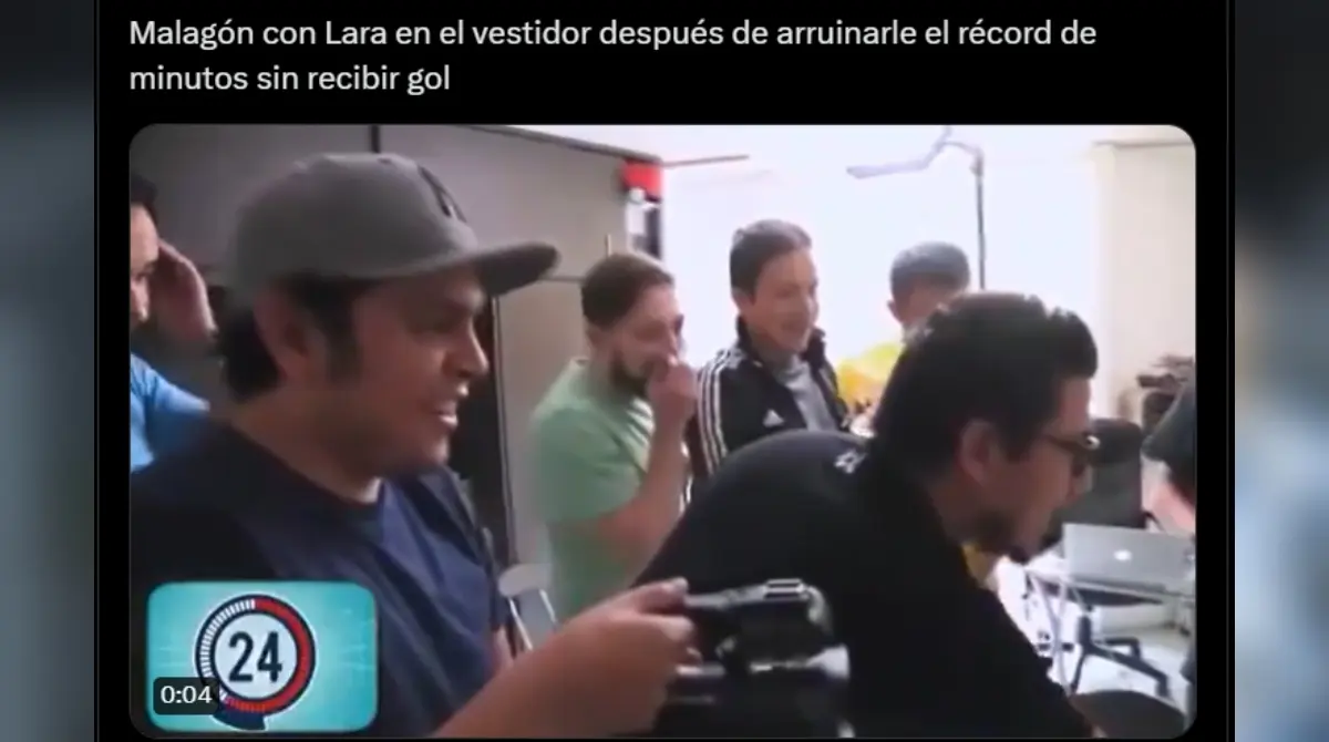 Emilio Lara se lleva los memes tras arruinar récord de Luis Malagón con América