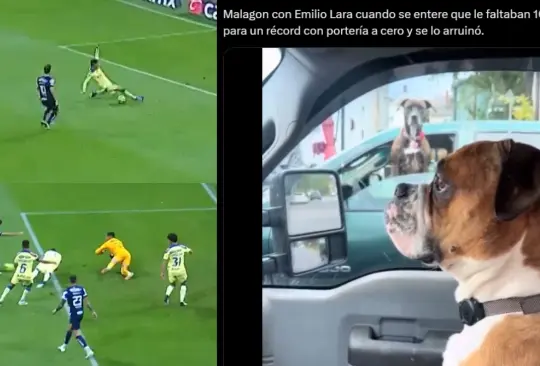 Emilio Lara impidió que Luis Ángel Malagón hiciera historia con América, esto tras quedarse a 10 minutos del récord de mayor cantidad de minutos sin recibir gol.