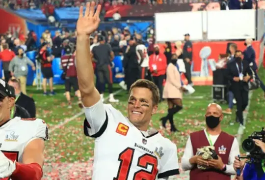 La última vez que Tom Brady celebró con esta frase fue en su Super Bowl Final con los Tampa Bay Buccaneers.