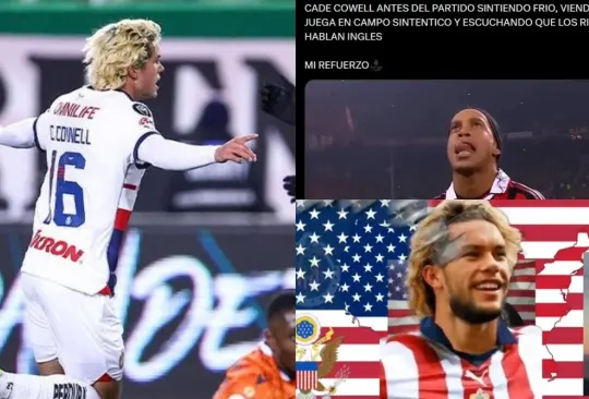 Cade Cowell finalmente anotó y se convirtió en protagonista de los memes tras el partido de Chivas vs Forge.