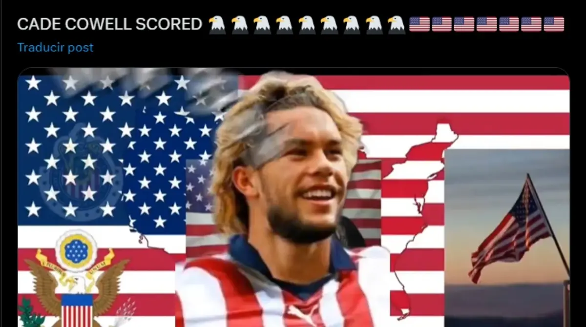 Cade Cowell se llevó varias memes luego de anotar doblete con Chivas en su debut dentro de la Concacaf Champions Cup.