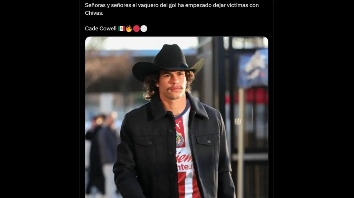 Cade Cowell se lleva los memes tras marcar su primer doblete con Chivas en juego vs Forge