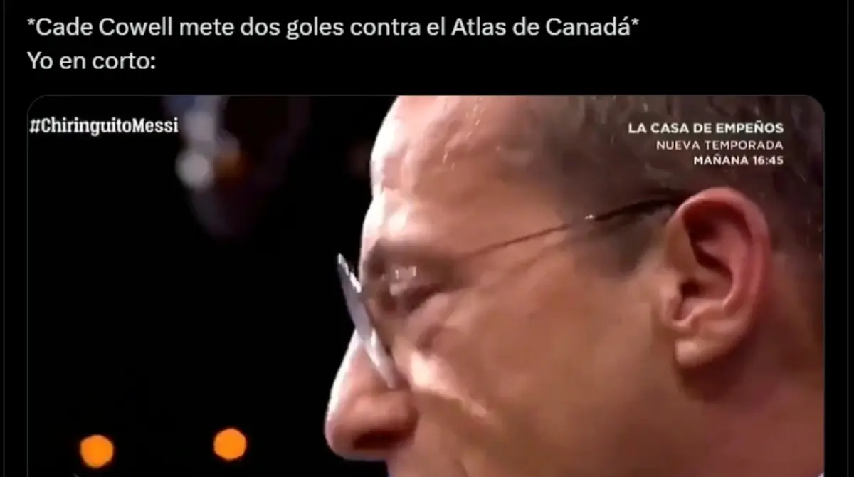Cade Cowell se lleva los memes tras marcar su primer doblete con Chivas en juego vs Forge