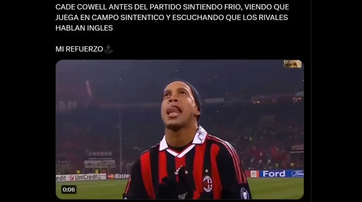 Cade Cowell se lleva los memes tras marcar su primer doblete con Chivas en juego vs Forge