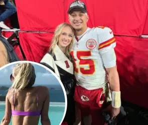 La esposa de Patrick Mahomes posa en la revista Sports Illustrated Swimsuit