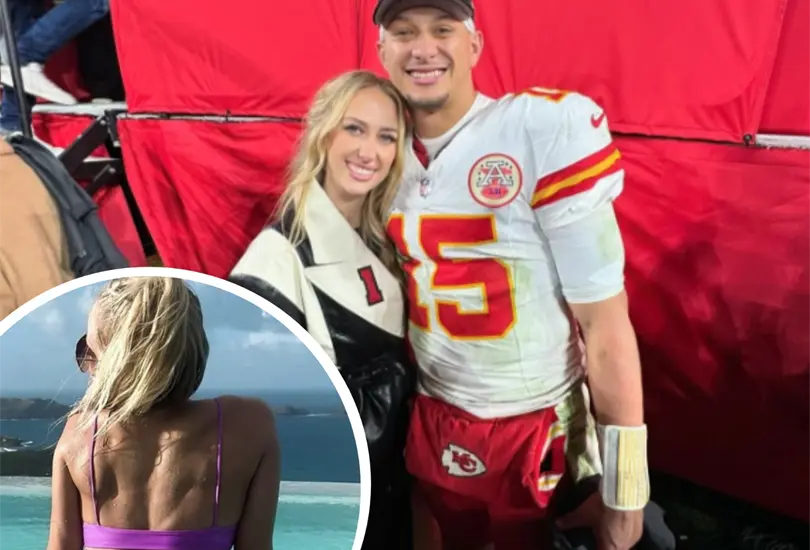 La esposa de Patrick Mahomes pos&oacute; en la revista de trajes de ba&ntilde;o de Sports Illustrated.