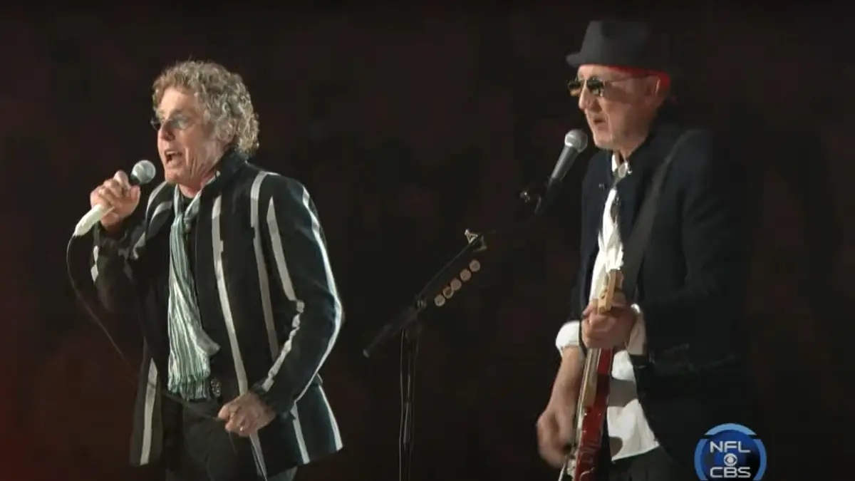 THE WHO: La legendaria banda británica no se mostró preparada al momento de tocar algunas de sus canciones más populares, además que fueron exhibidos por los televidentes por usar playback.