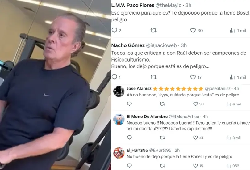 El comentarista deportivo fue víctima de las burlas tras compartir su rutina de ejercicio El comentarista deportivo fue víctima de las burlas tras compartir su rutina de ejercicio