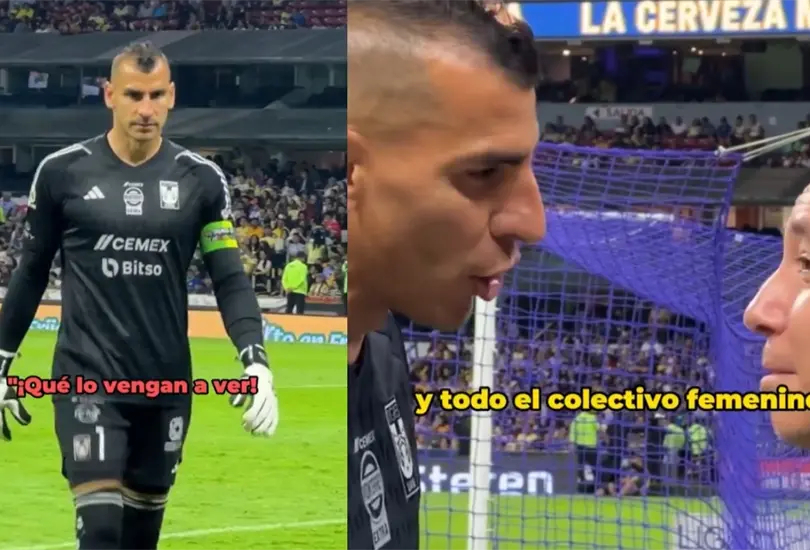 Nahuel Guzmán fue certero con el colectivo femenino. Nahuel Guzmán fue certero con el colectivo femenino.