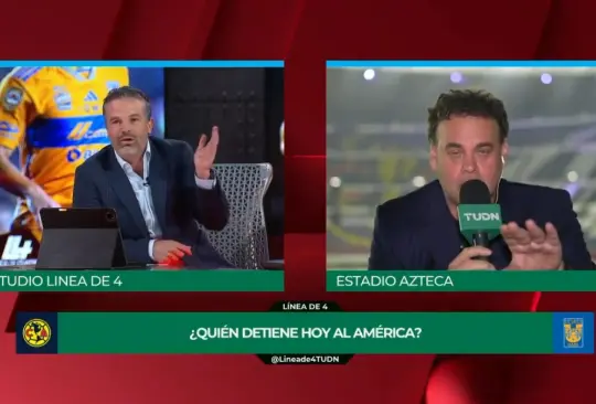 Rafa Puente Jr. y David Faitelson protagonizaron una discusión en TUDN