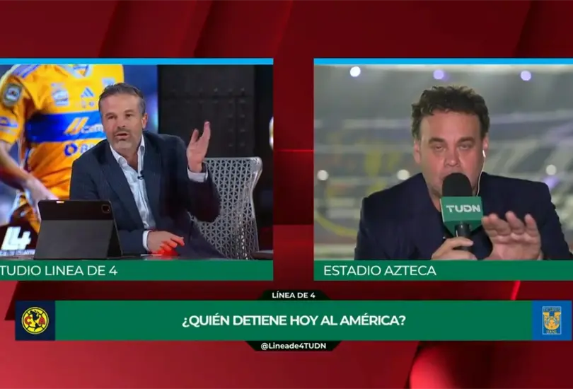 Rafa Puente Jr. y David Faitelson protagonizaron una discusi&oacute;n en TUDN