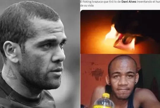 El supuesto suicidio de Dani Alves dejó varios memes entre los aficionados.