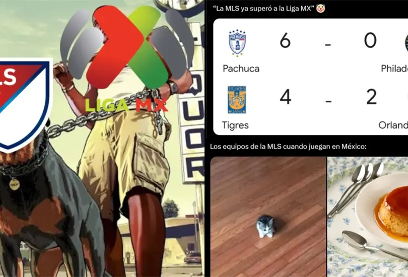 Las goleadas de Pachuca y Tigres a equipos de la MLS dejaron varios memes. Las goleadas de Pachuca y Tigres a equipos de la MLS dejaron varios memes.