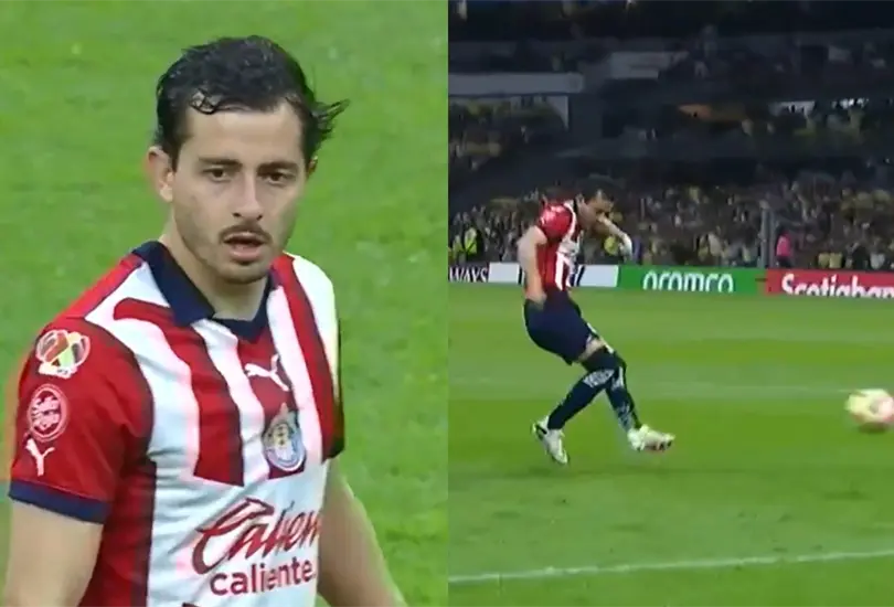 Alan Mozo tir&oacute; a la basura el esfuerzo de Chivas vs Am&eacute;rica.
