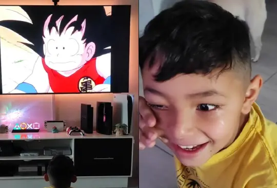 El chico no pudo contenerse ante una de las escenas más emotivas del anime.