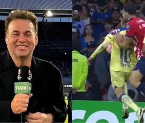 América vs Chivas: Faitelson celebra falta del Pollo Briseño vs Valdés y le llueven críticas