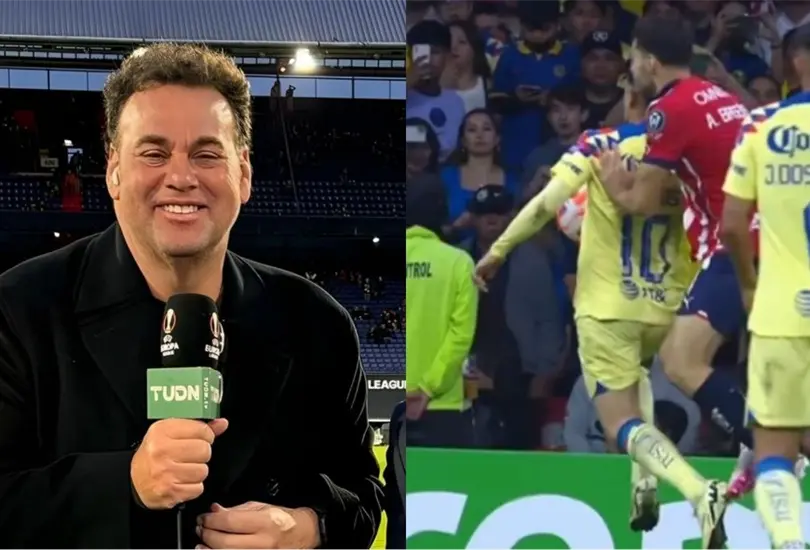 El periodista fue el blanco de la pol&eacute;mica por festejar la intensidad con la que jug&oacute; el Reba&ntilde;o Sagrado.