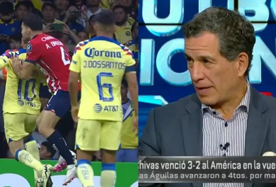 Javier Alarcón comparó a Pollo Briseño con Piojo Herrera luego de su agresión en el América vs Chivas