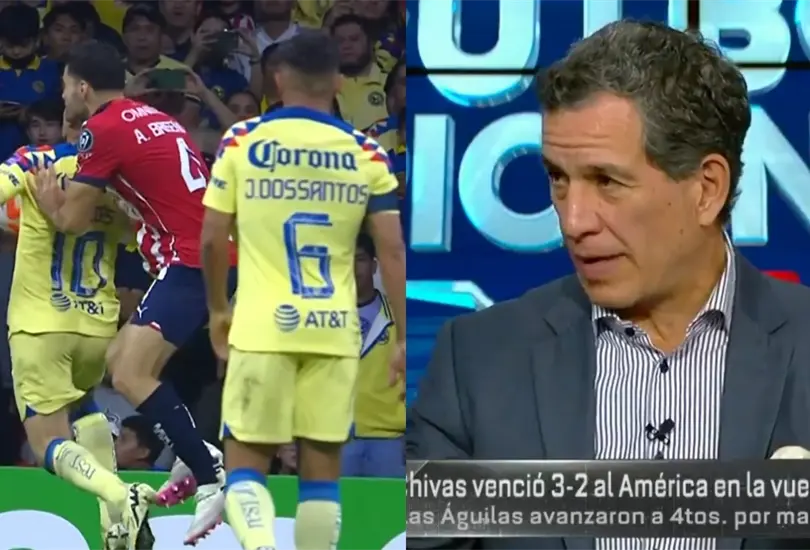 Javier Alarc&oacute;n compar&oacute; a Pollo Brise&ntilde;o con Piojo Herrera luego de su agresi&oacute;n en el Am&eacute;rica vs Chivas