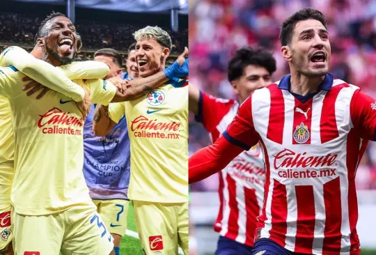 El Clásico Nacional entre América y Chivas ha visto varias goleadas de escándalo