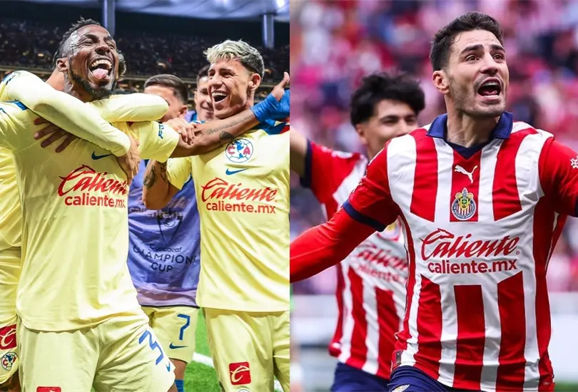 El Cl&aacute;sico Nacional entre Am&eacute;rica y Chivas ha visto varias goleadas de esc&aacute;ndalo