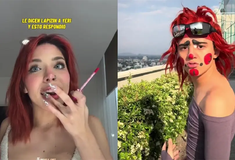Yeri Mua se lanz&oacute; contra quienes le dicen Lapiz&iacute;n y el payaso respondi&oacute; con otro video.