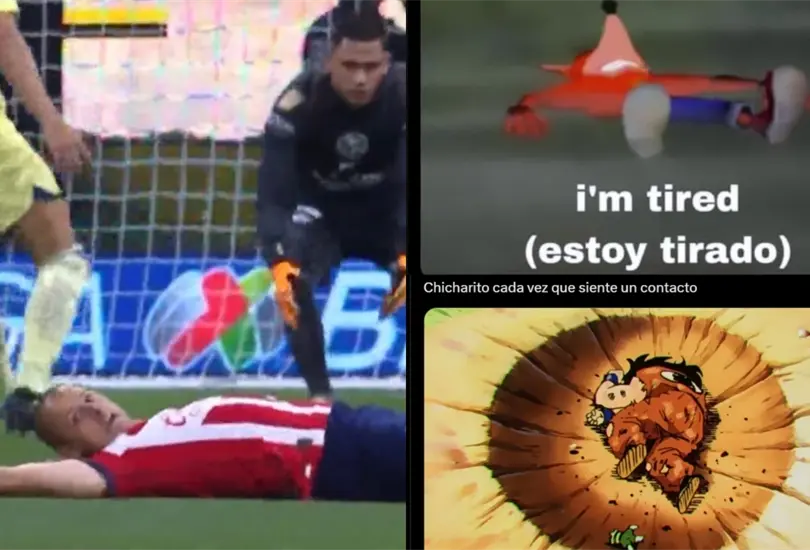 Javier Chicharito Hern&aacute;ndez ha sido criticado por los aficionados debido a sus constantes clavados en el partido entre Chivas y Am&eacute;rica.