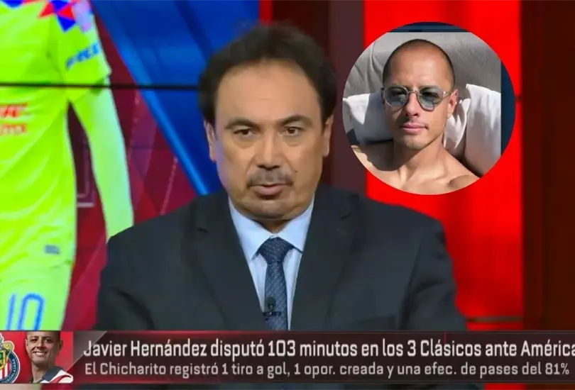 Hugo S&aacute;nchez sali&oacute; a la defensa de Chicharito Hern&aacute;ndez luego que se fue de vacaciones