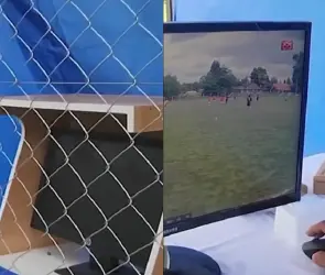 Liga de barrio tiene su propio VAR y es un éxito en TikTok (VIDEO)