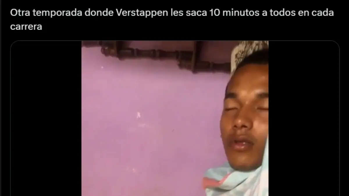 Verstappen se lleva los memes tras liderar en solitario y ganar el GP de Bahr&eacute;in