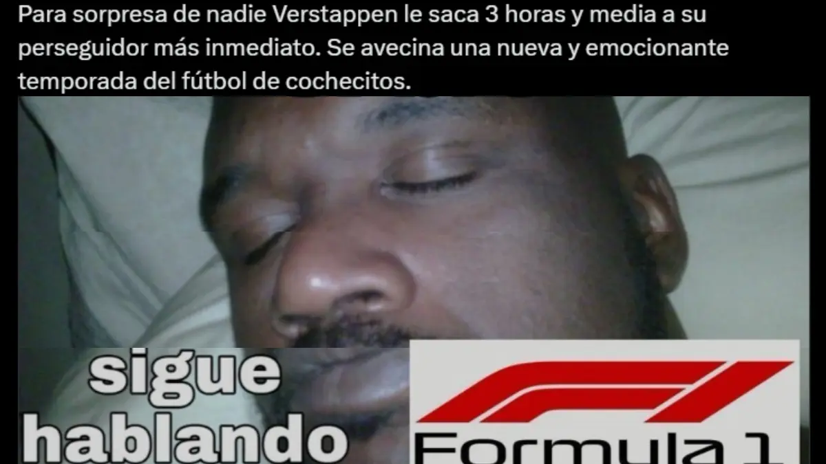 Verstappen se lleva los memes tras liderar en solitario y ganar el GP de Bahr&eacute;in