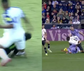 Usuarios recuerdan lesión que provocó Javier Aquino vs Honduras tras jugada de Diakhaby