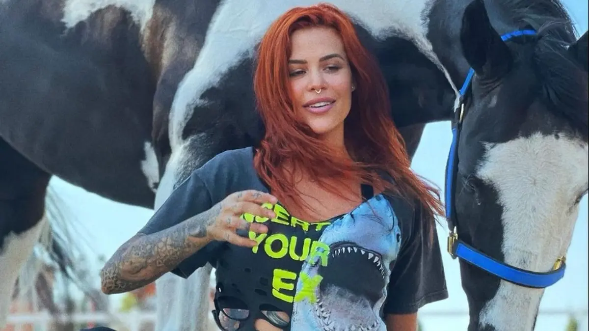 La mexicana era jinete, por lo que desde hace mucho tiempo tuvo una relaci&oacute;n especial con caballos y yeguas.