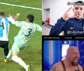 Emilio Lara es víctima de burlas y memes por su poca técnica en el México vs Argentina Sub-23