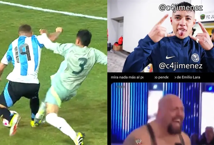 Emilio Lara se convirti&oacute; en v&iacute;ctima de memes y burlas por su error en el amistoso Sub-23 entre M&eacute;xico y Argentina.