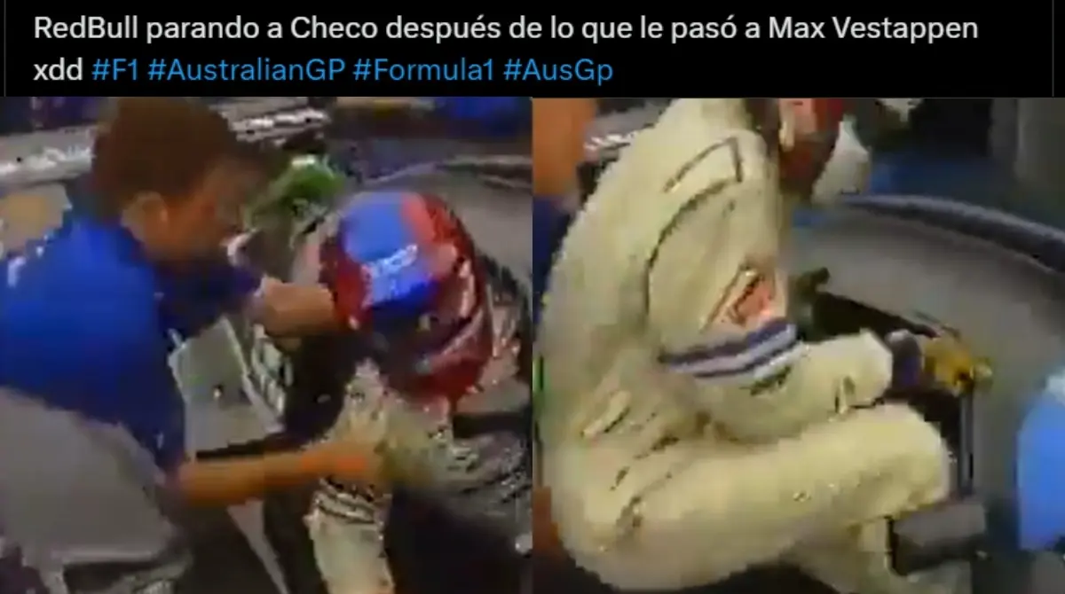 'Checo' Pérez es víctima de los memes tras no aprovechar el abandono de Verstappen