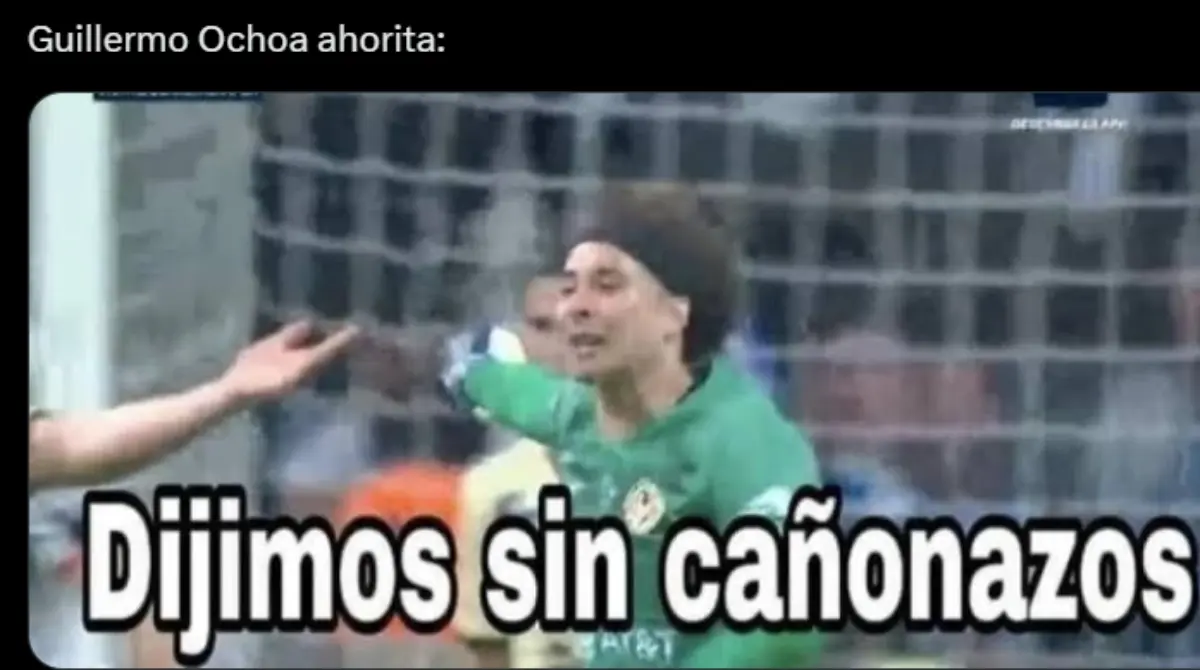 Guillermo Ochoa es víctima de los memes tras la derrota de México ante Estados Unidos