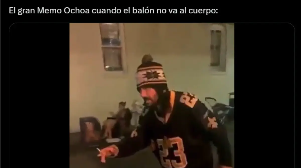 Guillermo Ochoa es víctima de los memes tras la derrota de México ante Estados Unidos