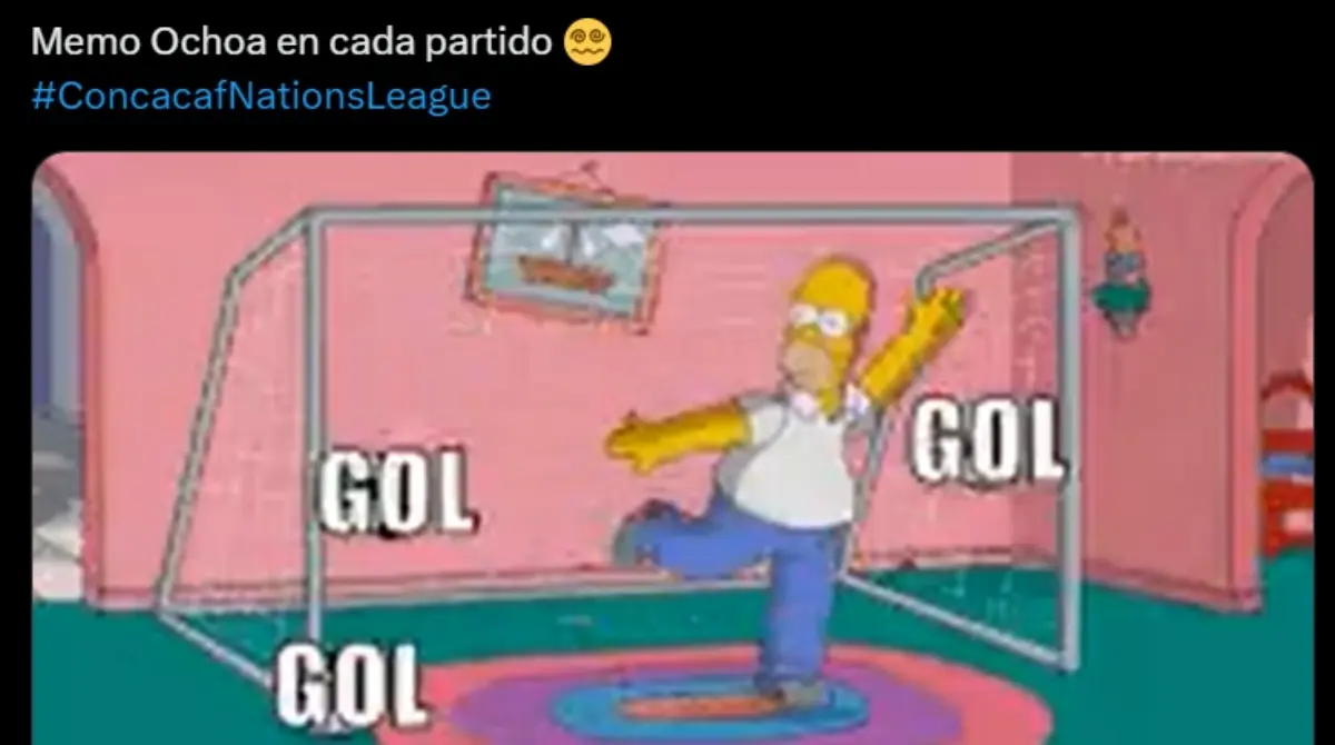 Guillermo Ochoa es víctima de los memes tras la derrota de México ante Estados Unidos