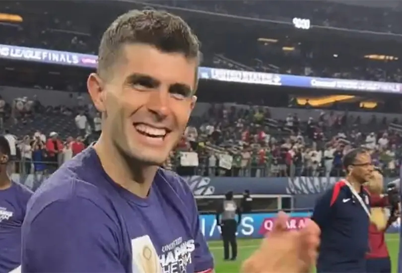 Christian Pulisic se burl&oacute; de la Selecci&oacute;n Mexicana tras vencerla en la Final de la Nations League.
