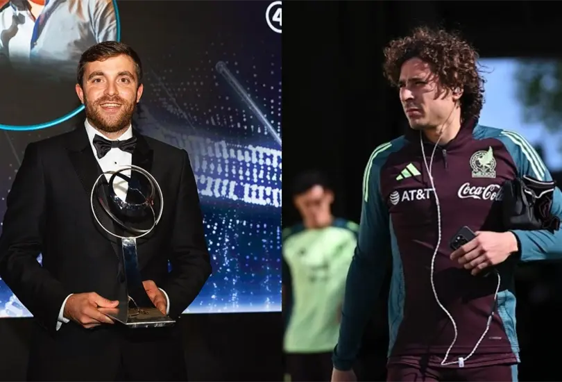 Fabrizio Romano dio la cara por Guillermo Ochoa. Fabrizio Romano dio la cara por Guillermo Ochoa.