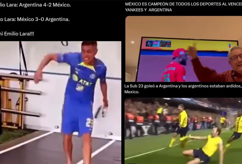 Los memes se hicieron presentes tras la goleada de la Selecci&oacute;n Mexicana Sub-23 sobre Argentina