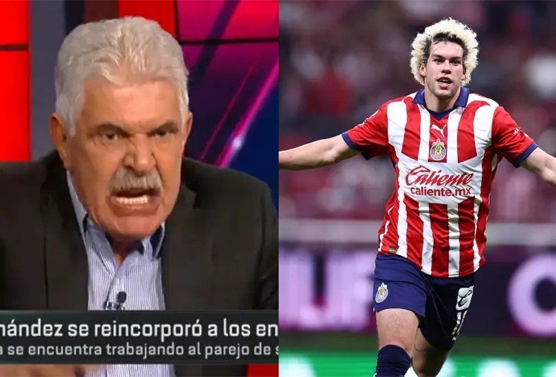 Tuca Ferretti perdi&oacute; los estribos y carg&oacute; contra Cade Cowell, delantero de Chivas, por su rutina